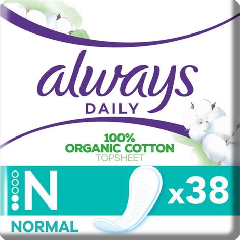 Always Dailies Inlegkruisjes Cotton Protection Normal .